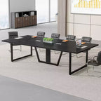 Table de conférence Lantine 8 pi pour 10 personnes pour réunions de bureau