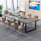 Table de conférence Lantine 8 pi pour 10 personnes pour réunions de bureau