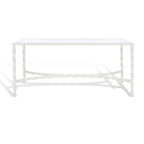 SAFAVIEH Couture Sedighe Table basse en verre - 40 L x 24 P x 18 H - 40L x 24P x 18H
