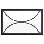 SAFAVIEH Couture Sedighe Table basse en verre - 40 L x 24 P x 18 H - 40L x 24P x 18H