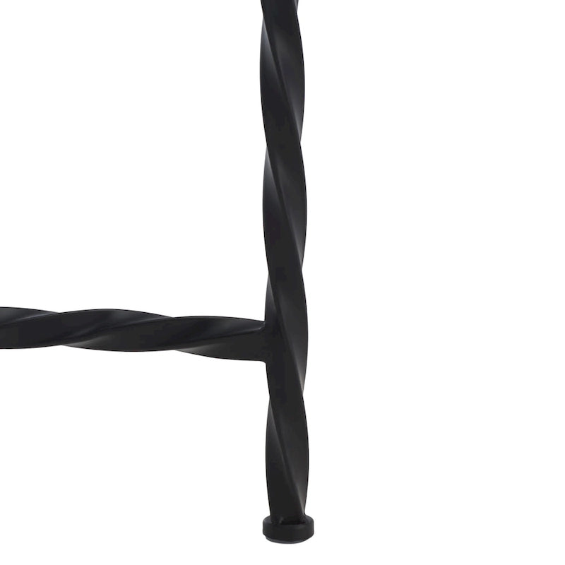 SAFAVIEH Couture Sedighe Table basse en verre - 40 L x 24 P x 18 H - 40L x 24P x 18H