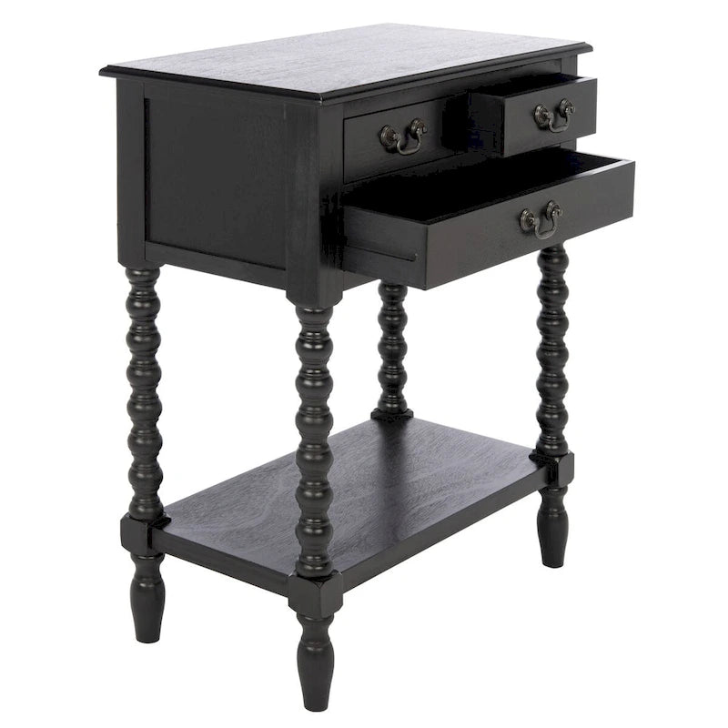 Console 3 tiroirs Ivie - 23,5 L x 13 P x 29,5 H - 23,5 L x 13 P x 29,5 H - 24Lx13Px30H