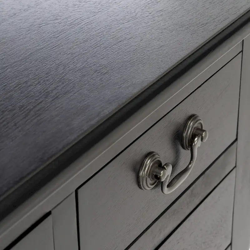 Console 3 tiroirs Ivie - 23,5 L x 13 P x 29,5 H - 23,5 L x 13 P x 29,5 H - 24Lx13Px30H