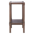 Table d'appoint carrée Nermira SAFAVIEH - 13.8 l x 13.8 L x 28.3 H - 14lx14Px28H