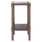 Table d'appoint carrée Nermira SAFAVIEH - 13.8 l x 13.8 L x 28.3 H - 14lx14Px28H