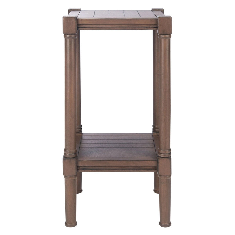 Table d'appoint carrée Nermira SAFAVIEH - 13.8 l x 13.8 L x 28.3 H - 14lx14Px28H