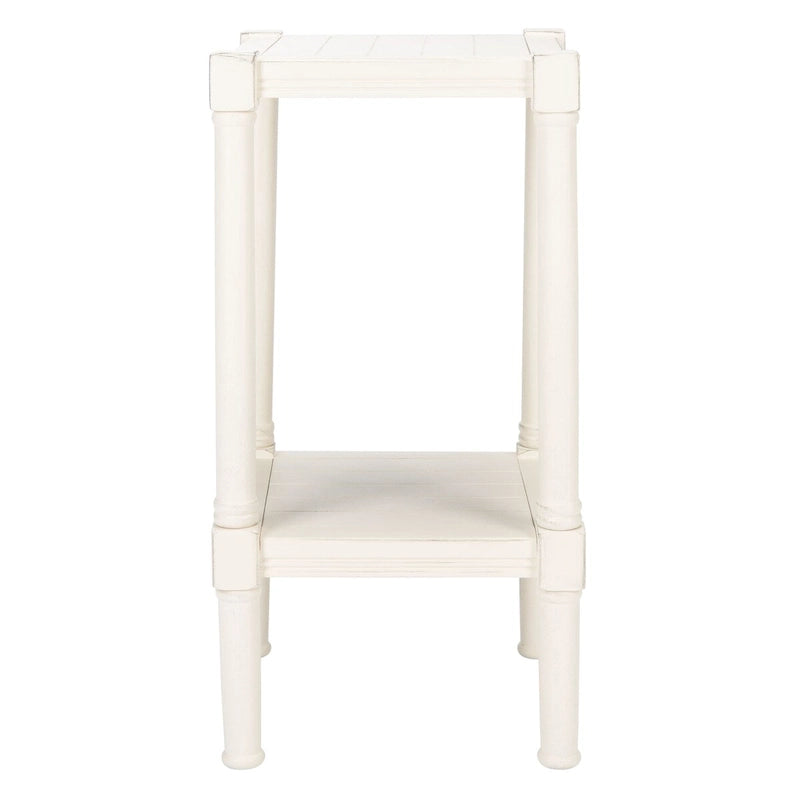 Table d'appoint carrée Nermira SAFAVIEH - 13.8 l x 13.8 L x 28.3 H - 14lx14Px28H