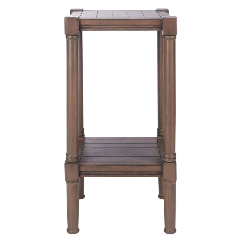 Table d'appoint carrée Nermira SAFAVIEH - 13.8 l x 13.8 L x 28.3 H - 14lx14Px28H