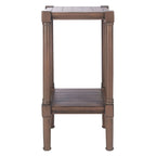 Table d'appoint carrée Nermira SAFAVIEH - 13.8 l x 13.8 L x 28.3 H - 14lx14Px28H