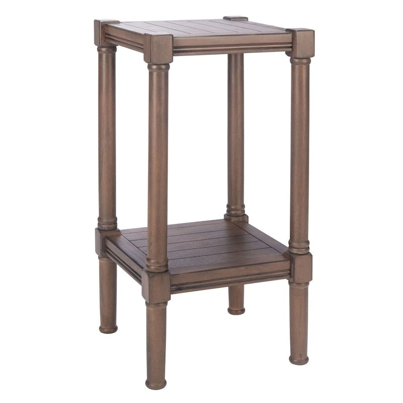 Table d'appoint carrée Nermira SAFAVIEH - 13.8 l x 13.8 L x 28.3 H - 14lx14Px28H