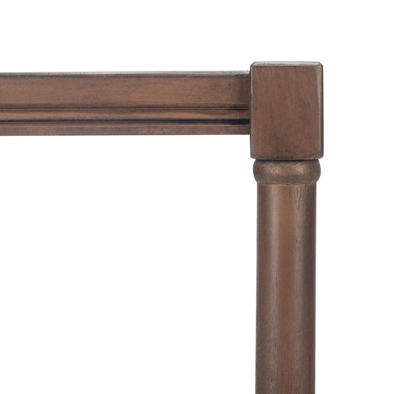 Table d'appoint carrée Nermira SAFAVIEH - 13.8 l x 13.8 L x 28.3 H - 14lx14Px28H