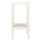 Table d'appoint carrée Nermira SAFAVIEH - 13.8 l x 13.8 L x 28.3 H - 14lx14Px28H