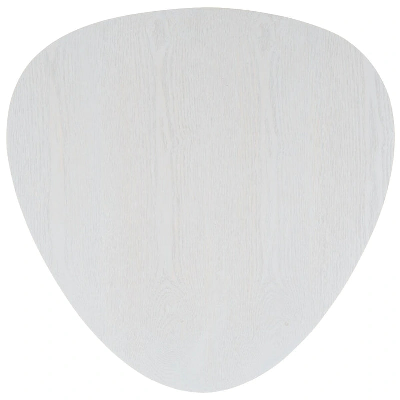 Table d'appoint SAFAVIEH Luann laquée blanc/noir - 19,6 x 19,6 x 23,6 - 20Lx20Px24H