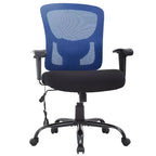 Chaise de bureau FDW grande taille avec support lombaire réglable, capacité de 180 kg et fonction de massage pour adultes