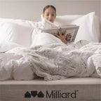 Matelas de lit gigogne en mousse à mémoire de forme Milliard de 5 pouces, lits jumeaux (2)