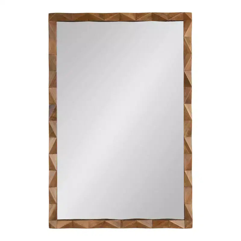 Miroir rectangulaire en bois 24x36 Endicott de Kate & Laurel All Things Decor