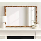 Miroir rectangulaire en bois 24x36 Endicott de Kate & Laurel All Things Decor