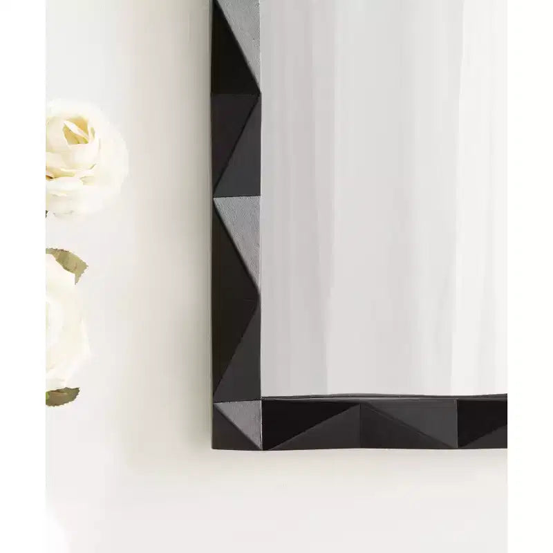 Miroir rectangulaire en bois 24x36 Endicott de Kate & Laurel All Things Decor