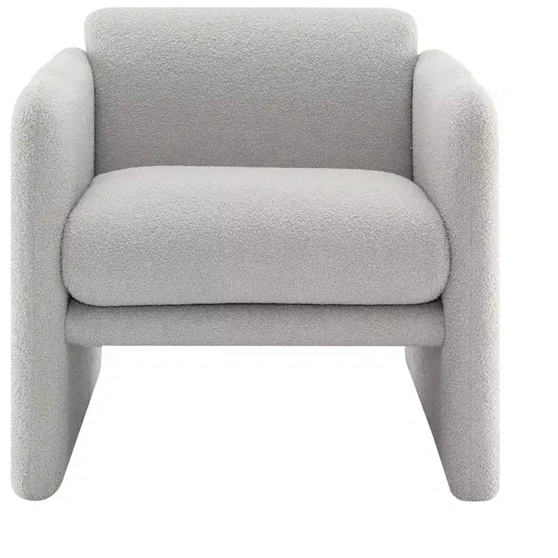 Fauteuil d'appoint moderne en boucle Micah Christopher Knight Home