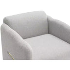Fauteuil d'appoint moderne en boucle Micah Christopher Knight Home