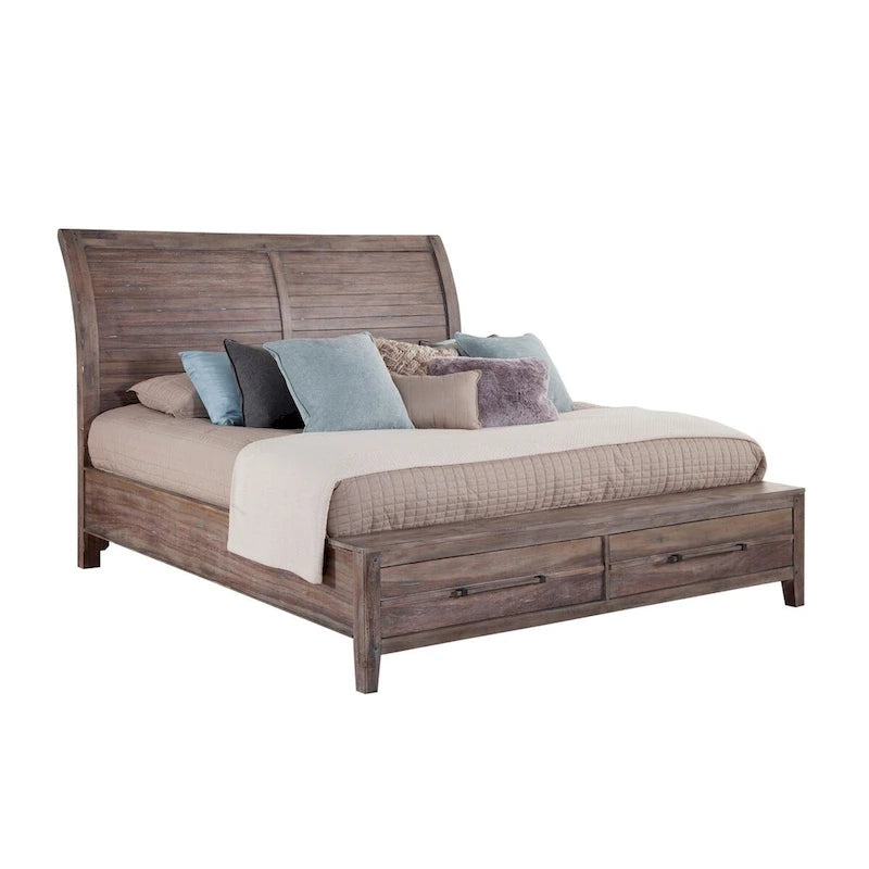 Lit de rangement Asher Sleigh