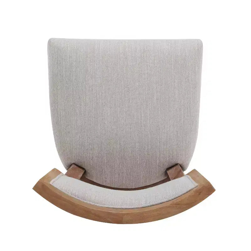 Christopher Knight Home Wina Tabouret de comptoir rembourré en bois d'hévéa 26,5 po, ensemble de 2