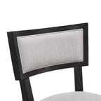 Christopher Knight Home Wina Tabouret de comptoir rembourré en bois d'hévéa 26,5 po, ensemble de 2