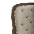 Ensemble de chambre Americana Farmhouse comprenant un lit à baldaquin, une commode, un miroir et une table de chevet