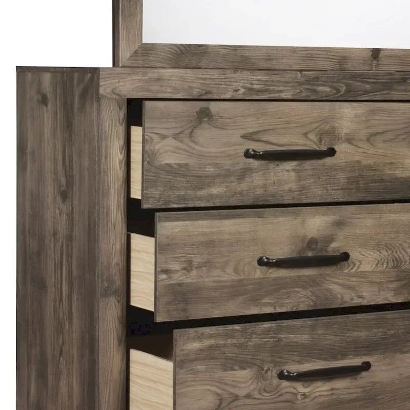 Ensemble de chambre 5 pièces Solana Greige New Classic Furniture