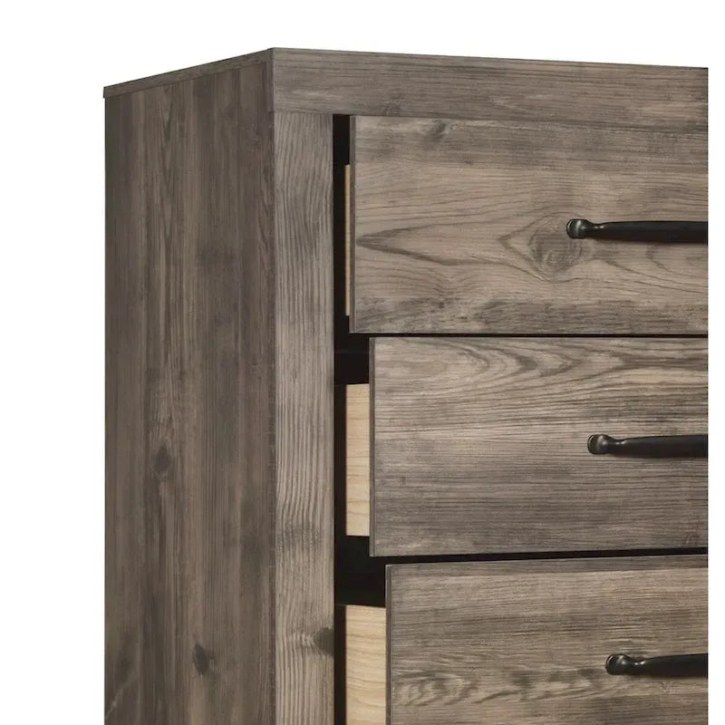 Ensemble de chambre 5 pièces Solana Greige New Classic Furniture