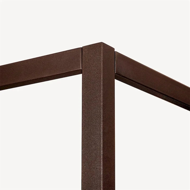 Lit à plateforme baldaquin Pelican, format Queen
