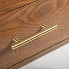 Belle chambre à coucher complète de 6 pièces en noyer à profil bas de style Mid-century (lit queen)