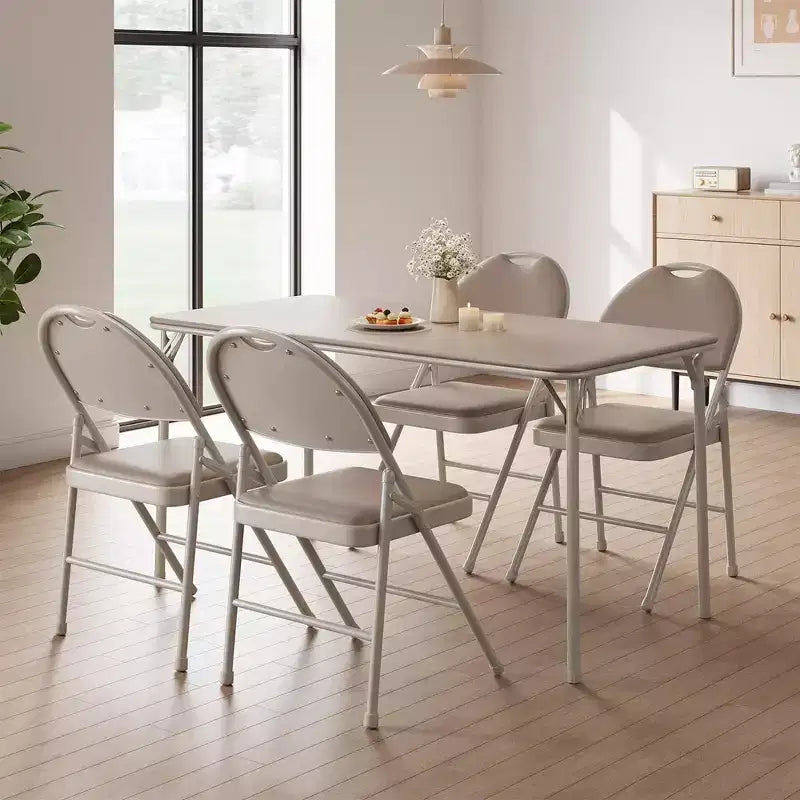 Chaises Pliantes Lot de 2/4/6, Chaise Pliante en Métal avec Patins Antidérapants
