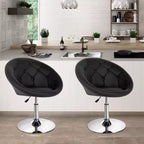 FDW Chaise de vanité Chaise de salon Hauteur réglable Tabouret de bar Chaise de maquillage