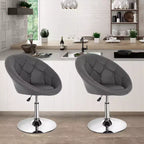 FDW Chaise de vanité Chaise de salon Hauteur réglable Tabouret de bar Chaise de maquillage