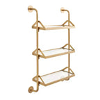 Kate & Laurel All Things Decor 18x30 Marit Three-Tier Wall Shelf