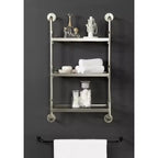 Étagère murale à trois niveaux Marit 18x30 Kate & Laurel All Things Decor