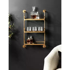 Étagère murale à trois niveaux Marit 18x30 Kate & Laurel All Things Decor