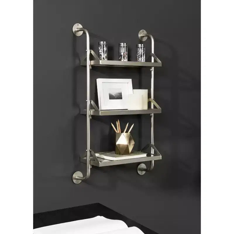 Étagère murale à trois niveaux Marit 18x30 Kate & Laurel All Things Decor