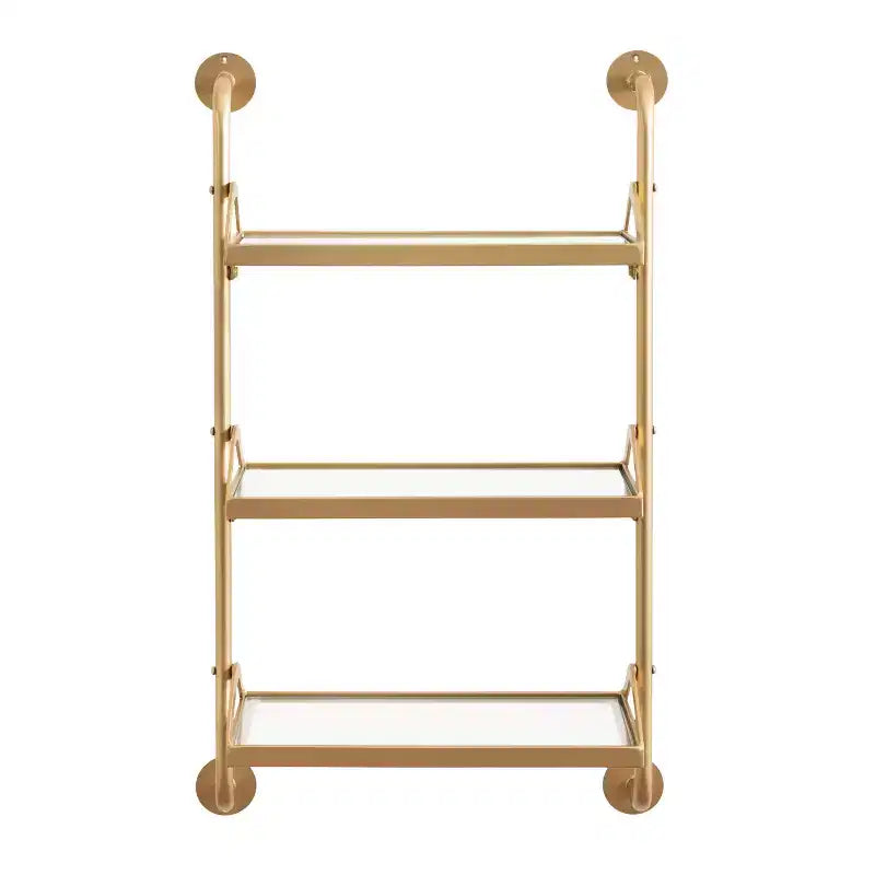 Étagère murale à trois niveaux Marit 18x30 Kate & Laurel All Things Decor