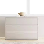Luck Live Coiffeuse moderne à 3 tiroirs, adaptée pour armoire, chambre à coucher, salon, coiffeuse, table de chevet, avec meuble tiroir en bois
