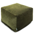 Pouf ottoman en velours Majestic Home Goods Indoor Villa