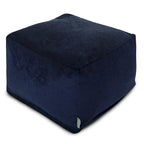 Pouf ottoman en velours Majestic Home Goods Indoor Villa