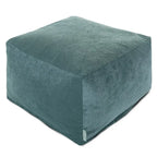 Pouf ottoman en velours Majestic Home Goods Indoor Villa