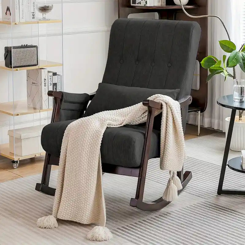 Solid Wood Rocking Chair