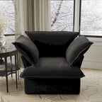 Canapé moderne et confortable nuage, canapé sectionnel minimaliste en duvet, housses de coussin amovibles