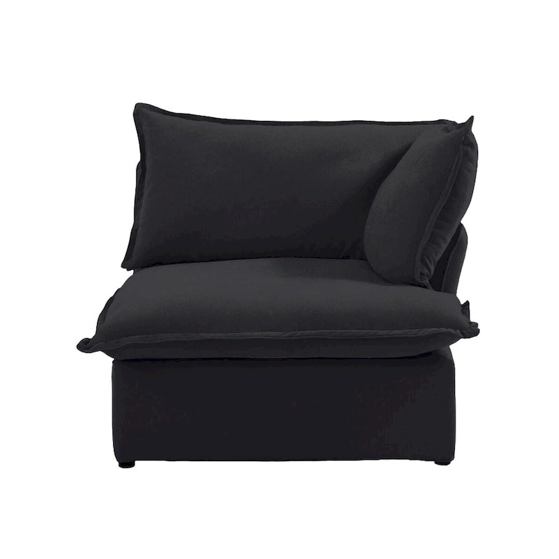 Canapé moderne et confortable nuage, canapé sectionnel minimaliste en duvet, housses de coussin amovibles