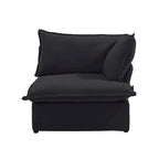 Canapé moderne et confortable nuage, canapé sectionnel minimaliste en duvet, housses de coussin amovibles