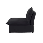 Canapé moderne et confortable nuage, canapé sectionnel minimaliste en duvet, housses de coussin amovibles