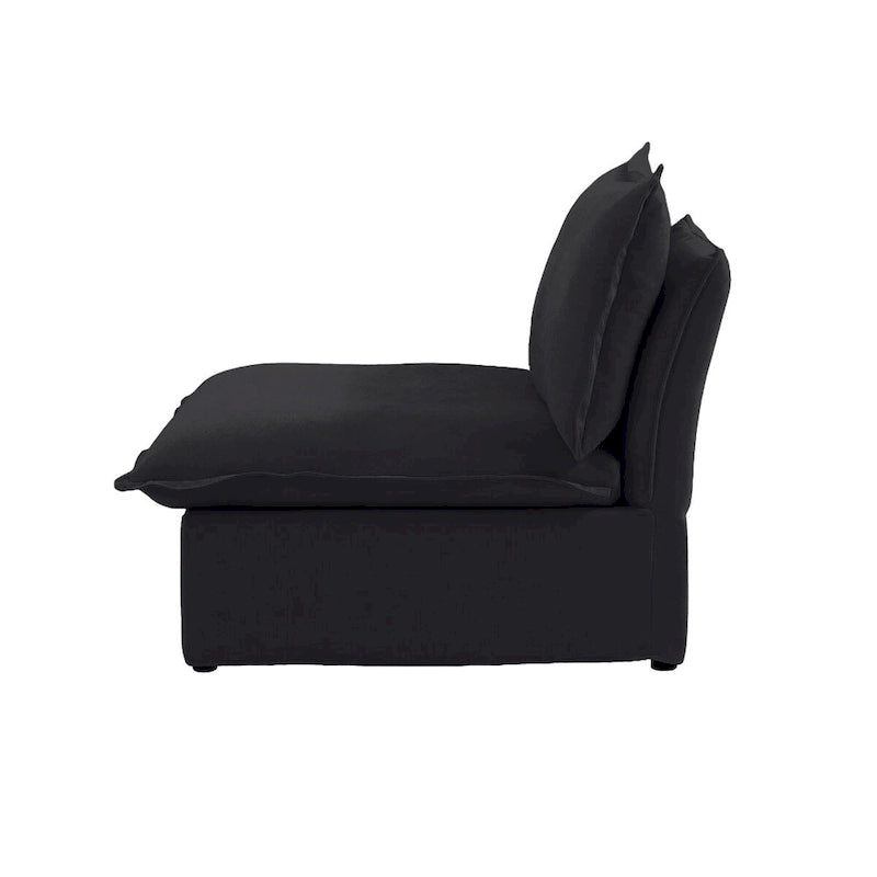 Canapé moderne et confortable nuage, canapé sectionnel minimaliste en duvet, housses de coussin amovibles